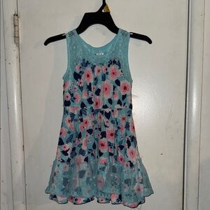 Epic Threads Floral Blue Kids Dress